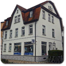 Ladengeschäft am Bahnhofsplatz 4 in Schmölln